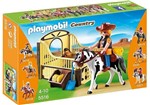 Ficha técnica e caractérísticas do produto 5516 Playmobil Country Cavalo de Rodeio com Cowgirl