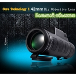 Ficha técnica e caractérísticas do produto 35x50 / 40X60 Monocular Zoom Mini Telescópio HD Vislumbre Night Vision grande angular exterior Caça Camping Monocular