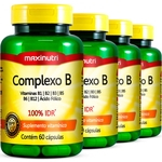 Ficha técnica e caractérísticas do produto 6 Potes Complexo B - 60 cápsulas - Maxinutri