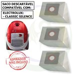 Ficha técnica e caractérísticas do produto 12 Saco Descartável para Aspirador de Pó Electrolux Classic Silence