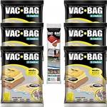Ficha técnica e caractérísticas do produto 6 Sacos à Vácuo Vac Bag Ordene Médio 45x65 + Bomba Manual