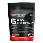 Ficha técnica e caractérísticas do produto 6 Six Protein Refil (900g) - Bodybuilders - Chocolate