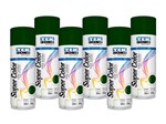 Ficha técnica e caractérísticas do produto 6 Tinta Spray Verde Escuro 350ml - Tek Bond