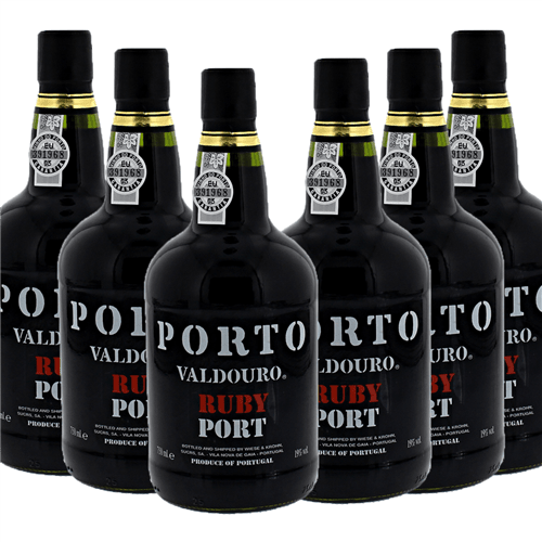 Ficha técnica e caractérísticas do produto 6 Vinhos do Porto Rubi Valdouro 750Ml