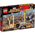 Ficha técnica e caractérísticas do produto 76037 - LEGO Super Heroes - Rhino e o Super Vilão Sandman Juntam Forças