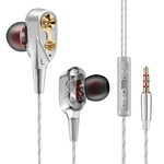 Ficha técnica e caractérísticas do produto 7D HIFI fone de ouvido duplo Dynamaic driver Headphone Super Bass Stereo Headset