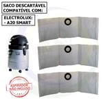 Ficha técnica e caractérísticas do produto 9 Saco Descartável para Aspirador de Pó Electrolux A20 Smart