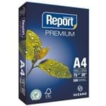 Papel Sulfite Report A4 75g 500 Folhas-suzano