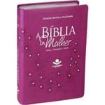 Ficha técnica e caractérísticas do produto A Bíblia da Mulher RA Média Vinho