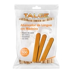 Ficha técnica e caractérísticas do produto Abaixador de língua Talge com 100 unidades