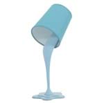 Ficha técnica e caractérísticas do produto Abajur Azul Plástico Splash Inspire