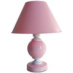 Ficha técnica e caractérísticas do produto Abajur Infantil Clássico Moderno Sala Quarto - Lamp Rosa