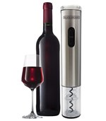 Ficha técnica e caractérísticas do produto Abridor de Vinho Black Decker a Pilha Wine Inox
