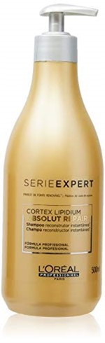 Ficha técnica e caractérísticas do produto Absolut Repair Cortex Lipidium Shampoo, 500 Ml, L'Oreal Professionnel
