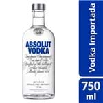 Ficha técnica e caractérísticas do produto Absolut Vodka Original 750ml Absolut Vodka Original Sueca Garrafa 750 Ml