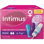 Ficha técnica e caractérísticas do produto Absorvente Interno Mini 8 UN Intimus