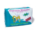 Ficha técnica e caractérísticas do produto Absorvente Masculino para Incontinência Urinária DryMan com Gel - 40 Unidades