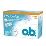Ficha técnica e caractérísticas do produto Absorvente O.b. Pro Comfort Super com 10 Unidades - Ob