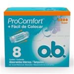 Ficha técnica e caractérísticas do produto Absorvente OB Pro Confort Super ABS OB PRO CONF SUPER 8UN