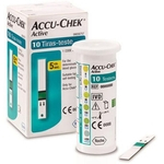 Ficha técnica e caractérísticas do produto Accu - Chek Active 10 Tiras - Teste