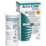 Ficha técnica e caractérísticas do produto Tiras para Glicemia 150 Unidades Accu Chek Active1 - Roche