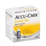 Ficha técnica e caractérísticas do produto Accu-Chek Fastclix C/ 204 Lancetas Para Uso Com O Lancetador Accu-Chek Fastclix