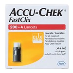 Ficha técnica e caractérísticas do produto Accu-Chek FastClix C/204 Lancetas