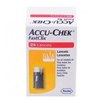 Ficha técnica e caractérísticas do produto Accu-Chek Fastclix C/24 Lancetas