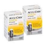 Accu-chek Fastclix com 24 Lancetas 2 Unidades