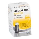 Ficha técnica e caractérísticas do produto Accu-Chek FastClix com 24 Lancetas