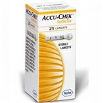 Ficha técnica e caractérísticas do produto Accu-Chek Lancetas com 25 Tiras - Roche