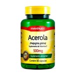 Ficha técnica e caractérísticas do produto Acerola Vitamina C 500mg com 60 Cápsulas Maxinutri