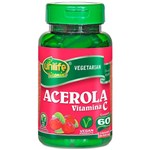 Ficha técnica e caractérísticas do produto Acerola Vitamina C 60 Cápsulas 500mg - Unilife
