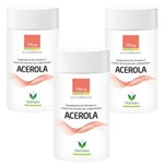 Ficha técnica e caractérísticas do produto Acerola Vitamina C - 700Mg Vital Natus (Kit C/ 3 Frascos de 60 Compr...