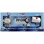 Ficha técnica e caractérísticas do produto Acessórios para Banheiro WC Aço Inox Kit 5 Peças Hidrolar