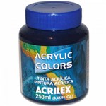 Ficha técnica e caractérísticas do produto Acrylic Colors 250ml 1 Az Fita-131250305 - Acrilex