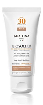 Ficha técnica e caractérísticas do produto Ada Tina Biosole BB Cream FPS 30 Noce Cor 45 - Protetor Solar Anti-Idade 40ml