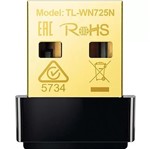 Ficha técnica e caractérísticas do produto Adapt Wireless USB 150 Nano TL-WN725N - TP Link - Tp-link