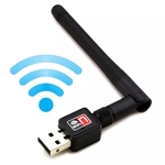 Ficha técnica e caractérísticas do produto Adaptador 600 Antena Wifi Usb Mbps Wireless N Pc Notebook