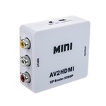 Ficha técnica e caractérísticas do produto Adaptador Conversor AV para HDMI 1080P (2601) - Mini