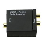 Ficha técnica e caractérísticas do produto Adaptador Conversor de Áudio Digital para Analógico