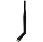 Ficha técnica e caractérísticas do produto Adaptador de Rede Sem Fio com Antena de 6dBi Wifi/WLAN USB 2.0 - 802.11n 150Mbps - 515
