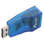 Ficha técnica e caractérísticas do produto Adaptador de Rede USB 10-100Mbps Knup.