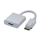 Ficha técnica e caractérísticas do produto Adaptador DisplayPort para HDMI - Ld Cabos