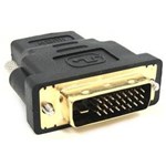 Ficha técnica e caractérísticas do produto Adaptador DVI-D (Macho) > HDMI (Fêmea) - Stock - 958007