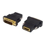 Ficha técnica e caractérísticas do produto Adaptador DVI-D Macho para HDMI Fêmea