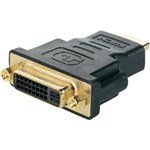 Ficha técnica e caractérísticas do produto Adaptador DVI Fêmea para HDMI Macho