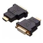 Ficha técnica e caractérísticas do produto Adaptador DVI Fêmea X HDMI Macho