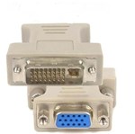 Adaptador Dvi-I para Vga Femea 24+5 Pinos - Placa