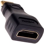Ficha técnica e caractérísticas do produto Adaptador HDMI Fêmea para Mini HDMI Macho - MD9 Info
